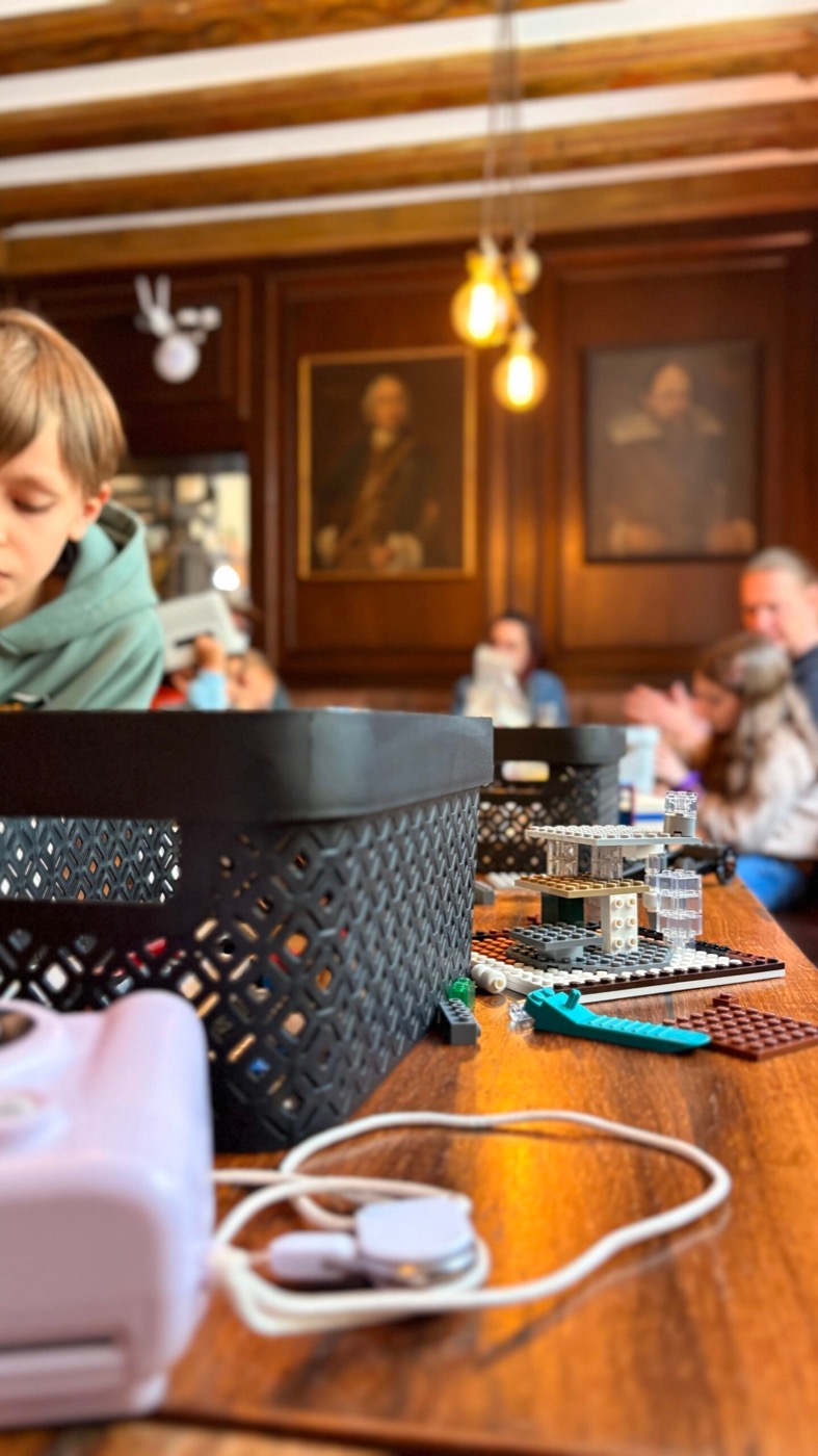 Blick durch den historischen Saal des Ratskellers Coburg während des Workshops