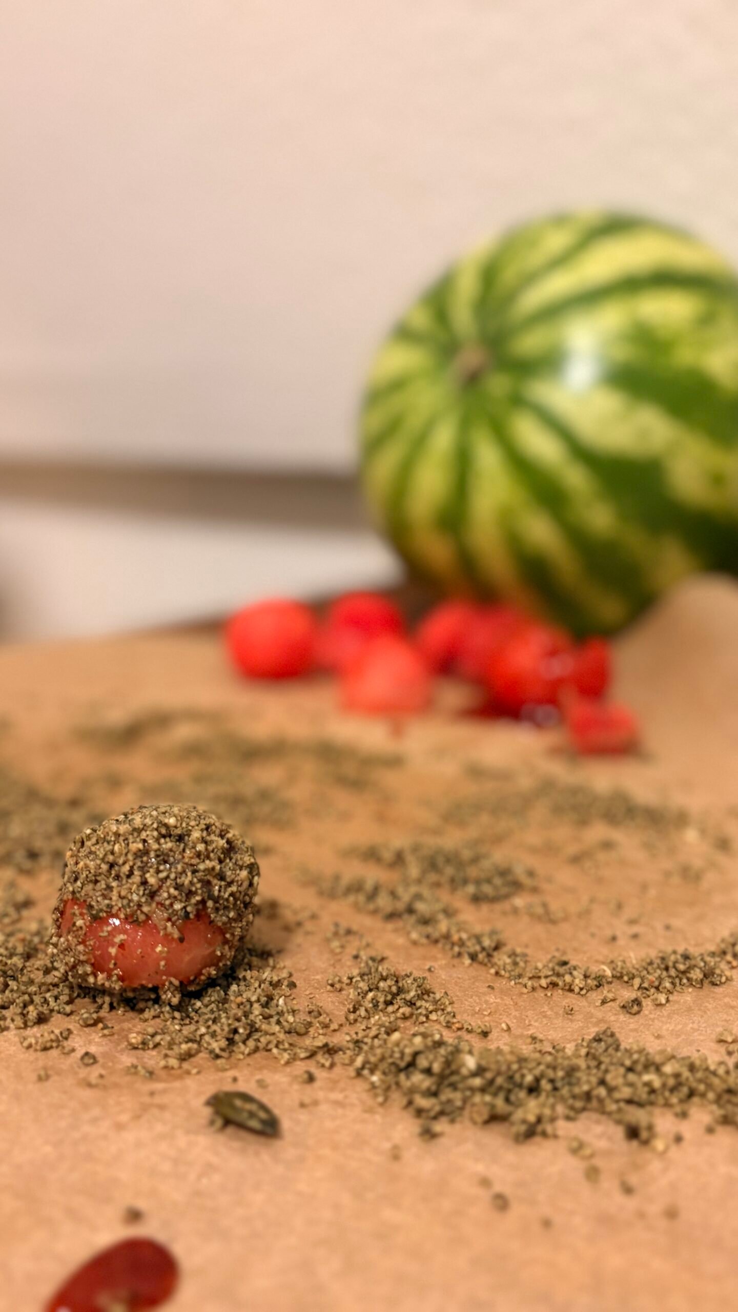 Wassermelonen-Snack beim Casa-Blumen-Event Viva la Vida