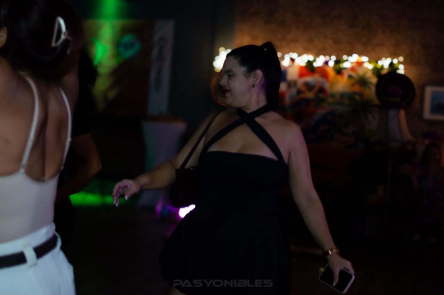 Gast tanzt bei der Noche Latina im Tanz-Traum Coburg